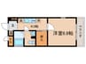 ソフィア永山 1Kの間取り