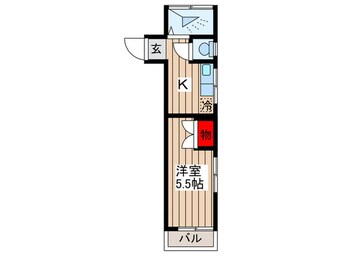 間取図 メゾン秋月