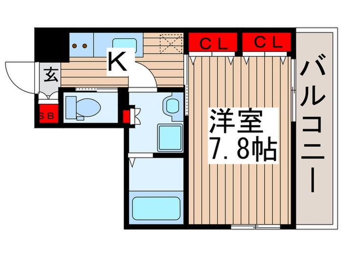 間取り図 アマンヴィラ北千住