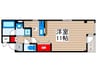 イルマーレ 1Kの間取り