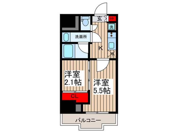 間取り図 SYFORME亀戸