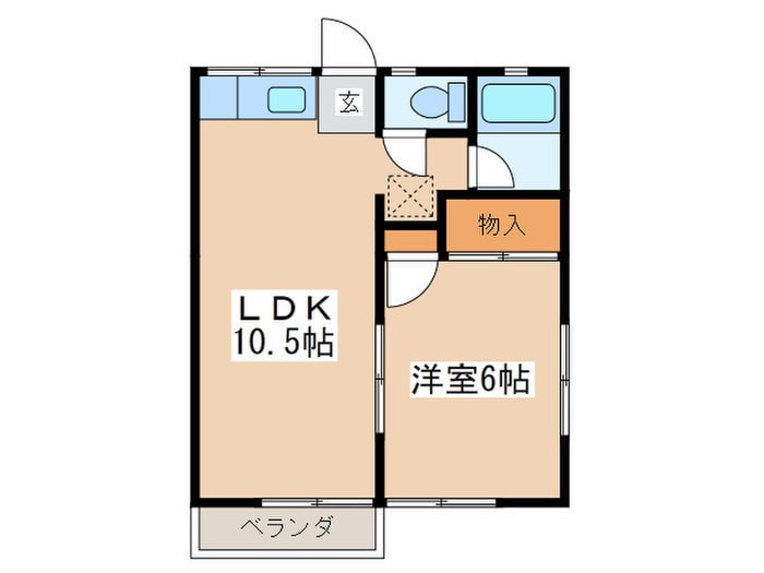 間取り図 ルモン渋沢駅西