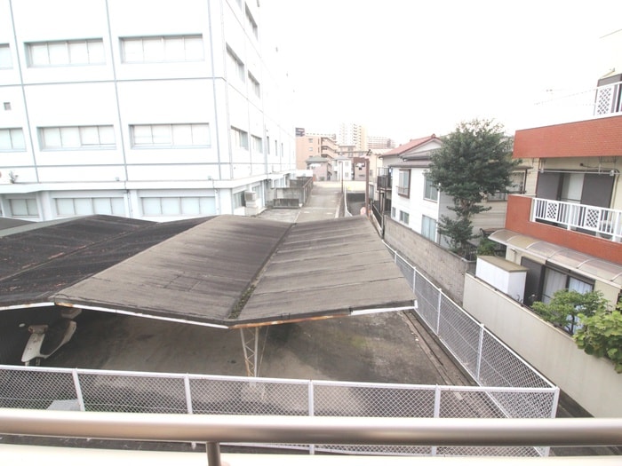 室内からの展望 Ｍハイツ