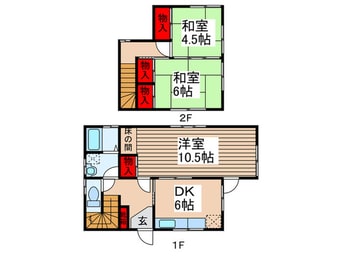 間取図 仮）東吾野戸建