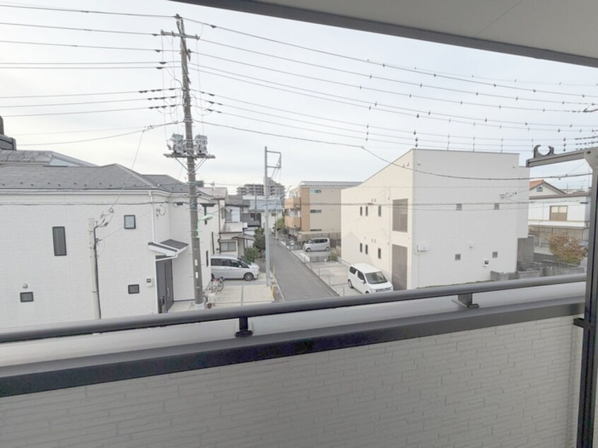 室内からの展望 グランソフィア早稲田Ⅲ