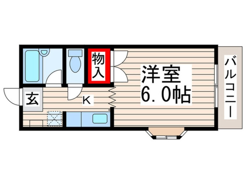 間取図 ピアフル－ル