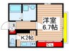 CASA TERCERO 1Kの間取り