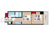 ALTERNA墨田 1DKの間取り