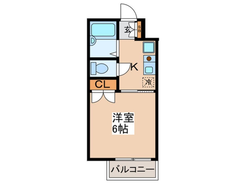 間取図 イ－ストプレイス