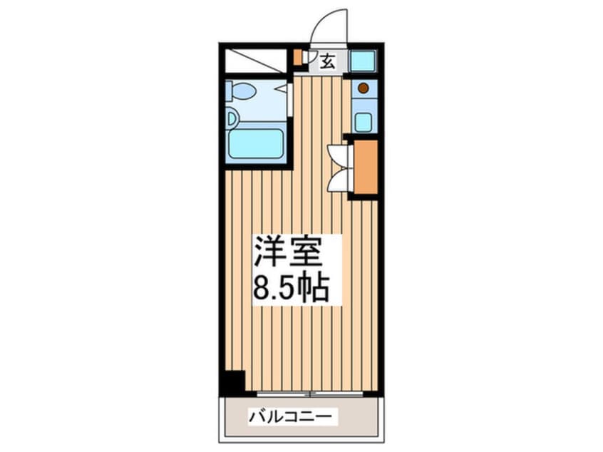 間取図 グリ－ンヒルズ