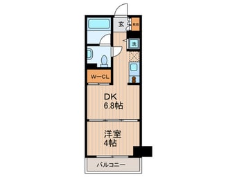 間取図 レジディア荻窪