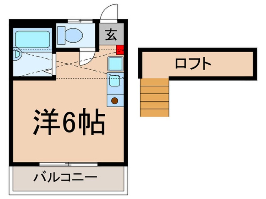 間取図 サンホワイト井頭Ｂ