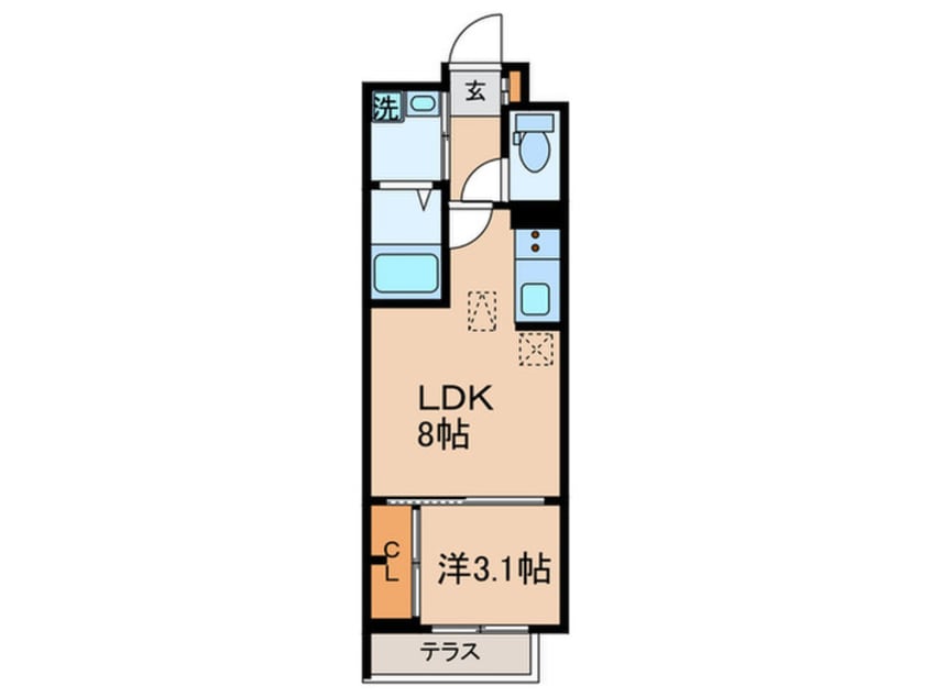 間取図 Evergreen Residence
