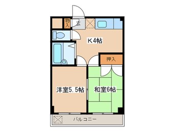 間取図 コズエペナテス相模台