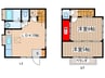ＭＥＤＣ．Ｋ 2LDKの間取り