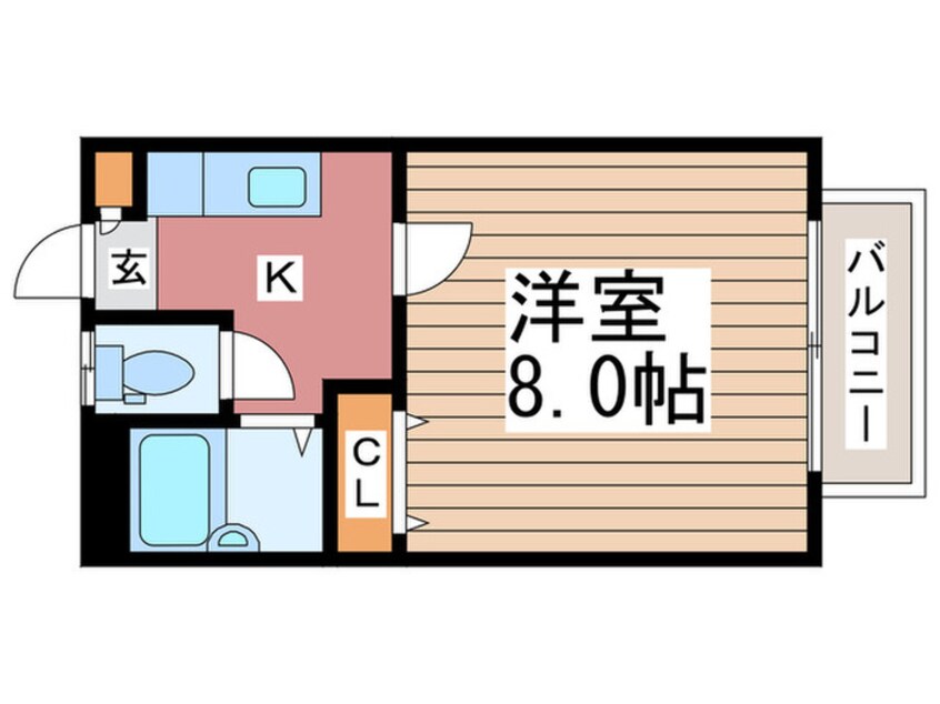間取図 サンハイムⅡ