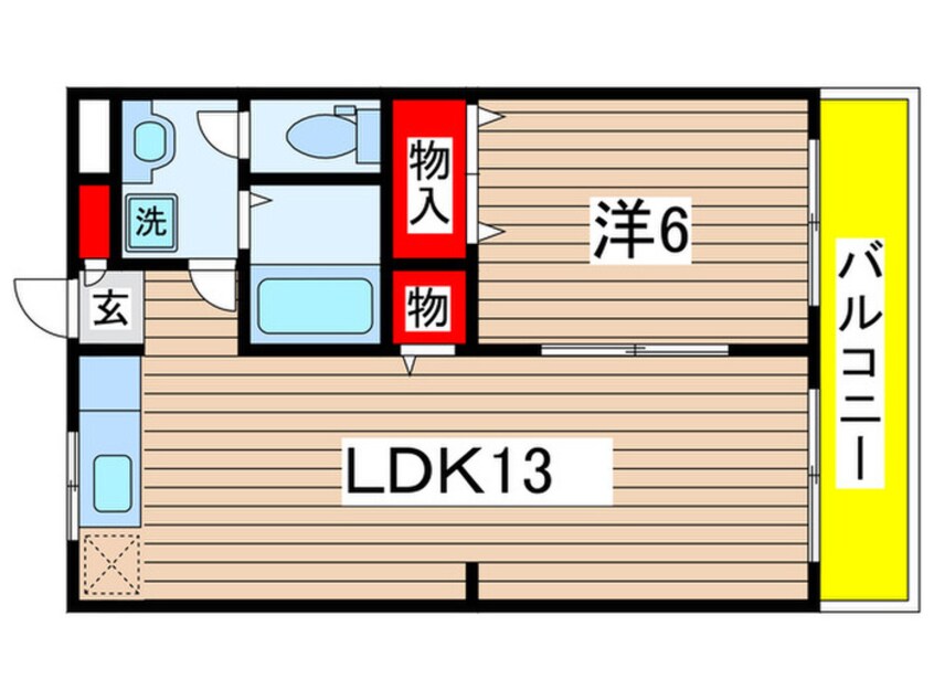 間取図 ロイヤルマンションシント－Ｂ