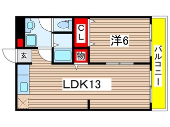 間取図 ロイヤルマンションシント－Ｂ