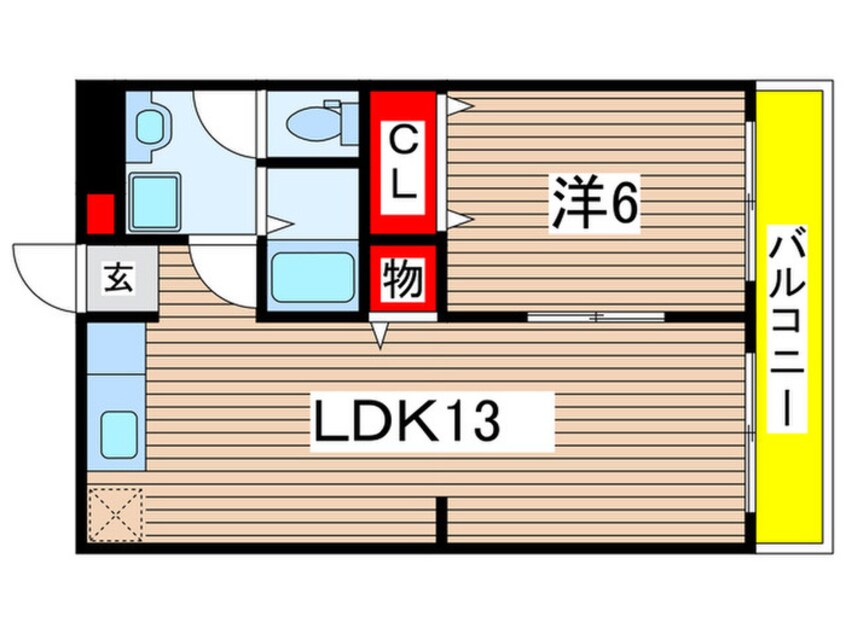 間取図 ロイヤルマンションシント－Ｂ