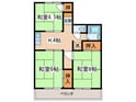 スカイコーポの間取図