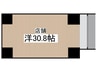 仮）桜木町2丁目新築計画 1Rの間取り