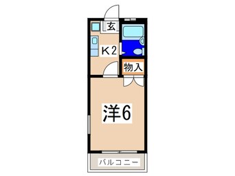 間取図 コーポＭ＆Ｒ