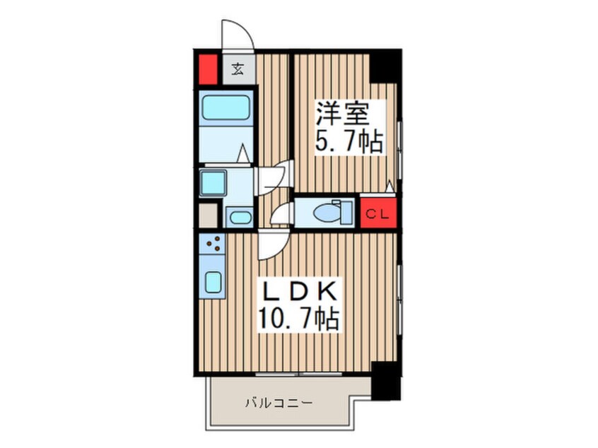 間取図 ミラコリーヌ浦和