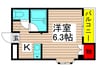 ＴＮＣ梅田ハイツ 1Kの間取り