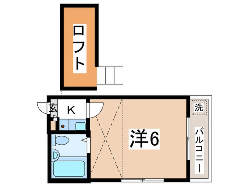 間取図 ライブコア冨士見