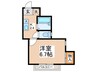 クレスト 1Kの間取り