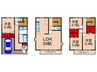 海辺戸建 4LDKの間取り