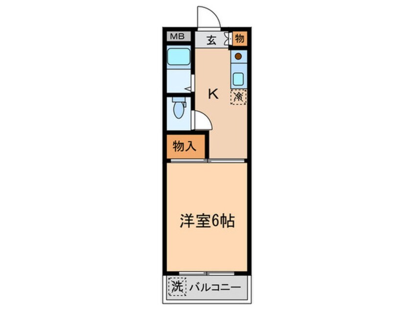 間取図 サンライト小石川