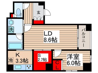 間取図 リヴシティ門前中町