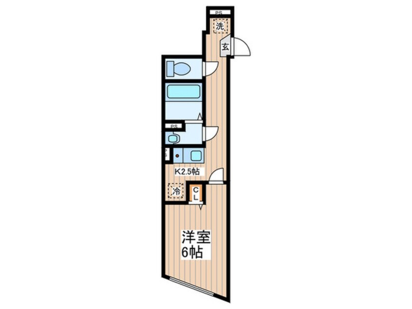 間取図 Axia千歳烏山