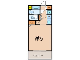 間取図 カスタリア水天宮（4-7号）