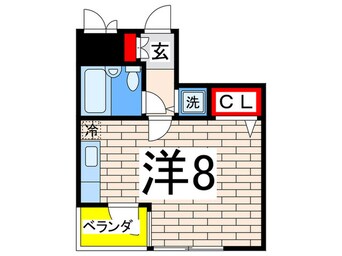 間取図 ポ－トビュ－高砂