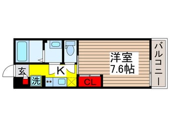 間取図 リブリ・アリュールK