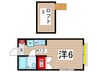 セイシェル 1Kの間取り