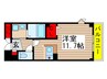 トゥリ－すだち 1Rの間取り