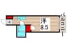 ロイヤルパレス西亀有 1Rの間取り