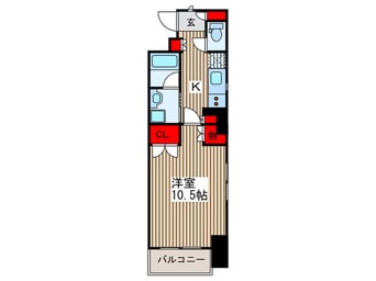 間取図 アヴェニール月島