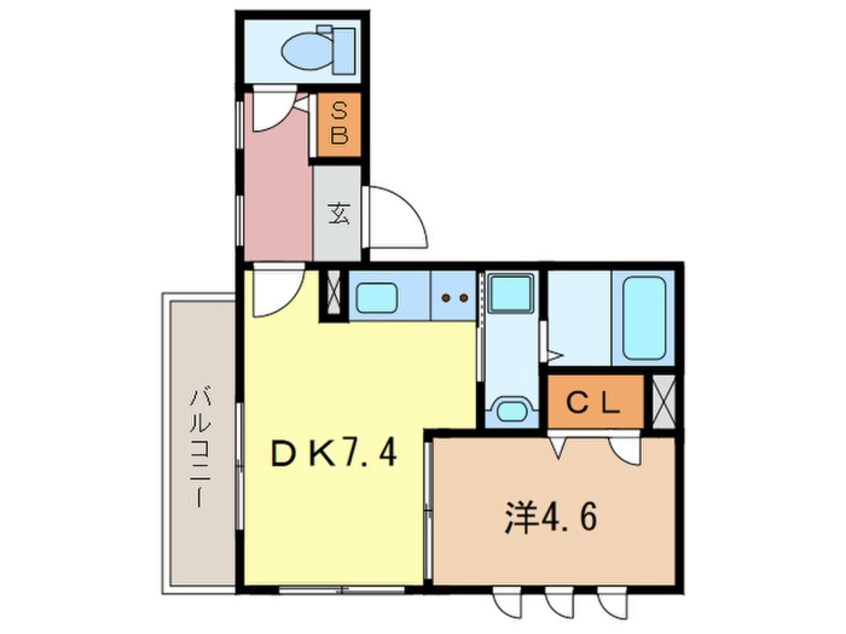 間取図 ヒロナサーフ