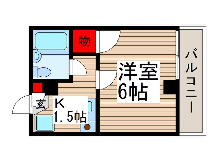 間取り図 パステラル清瀬