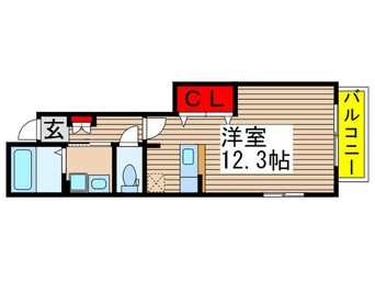 間取図 メゾン・ドゥ　シャトルⅡ