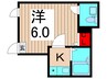 アーバングレイス五反野Ⅱ 1Kの間取り