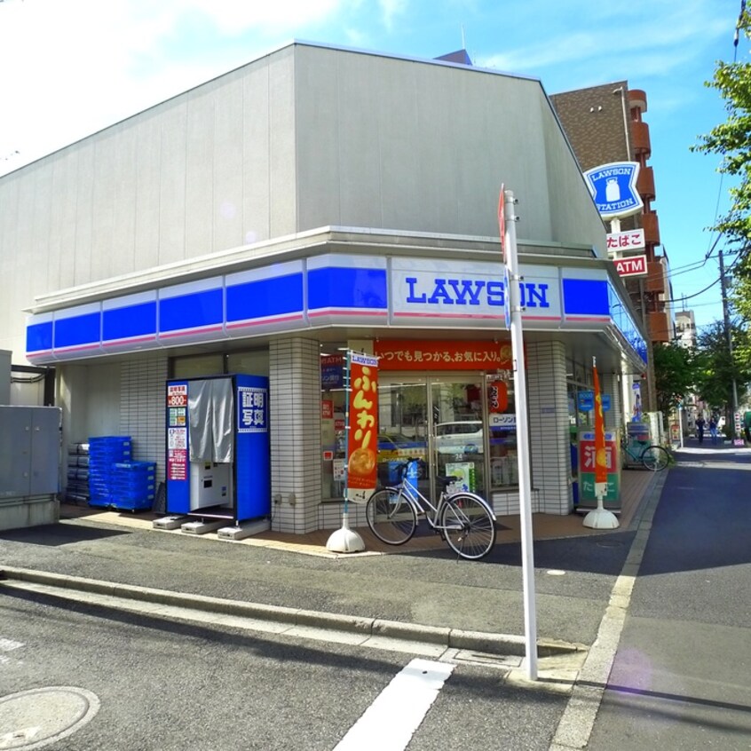 ローソン東尾久5丁目店(コンビニ)まで50m サンハウス