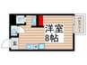 REZET柏 1Rの間取り