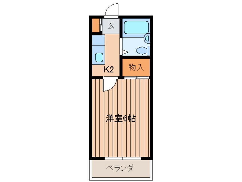 間取図 第１５安藤ハイツ