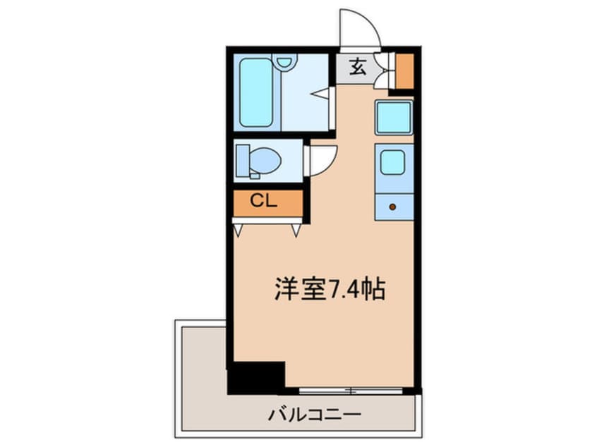 間取図 プランド－ル鶴見