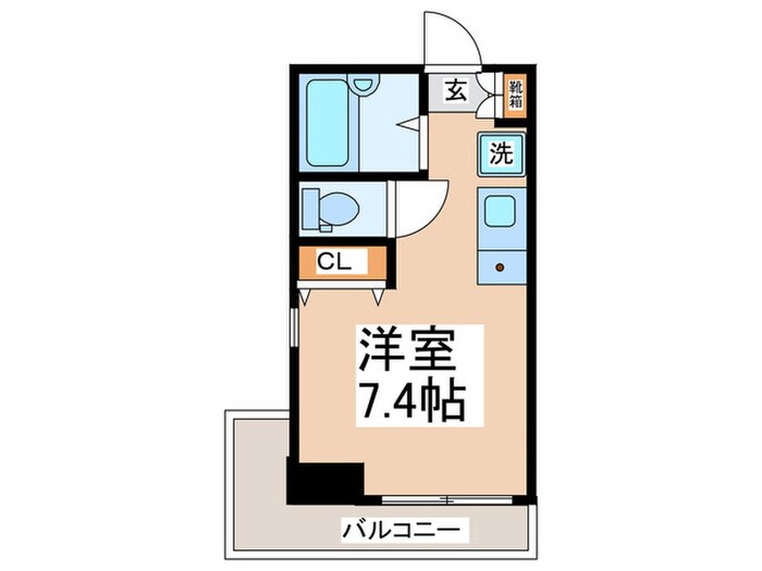 間取り図 プランド－ル鶴見